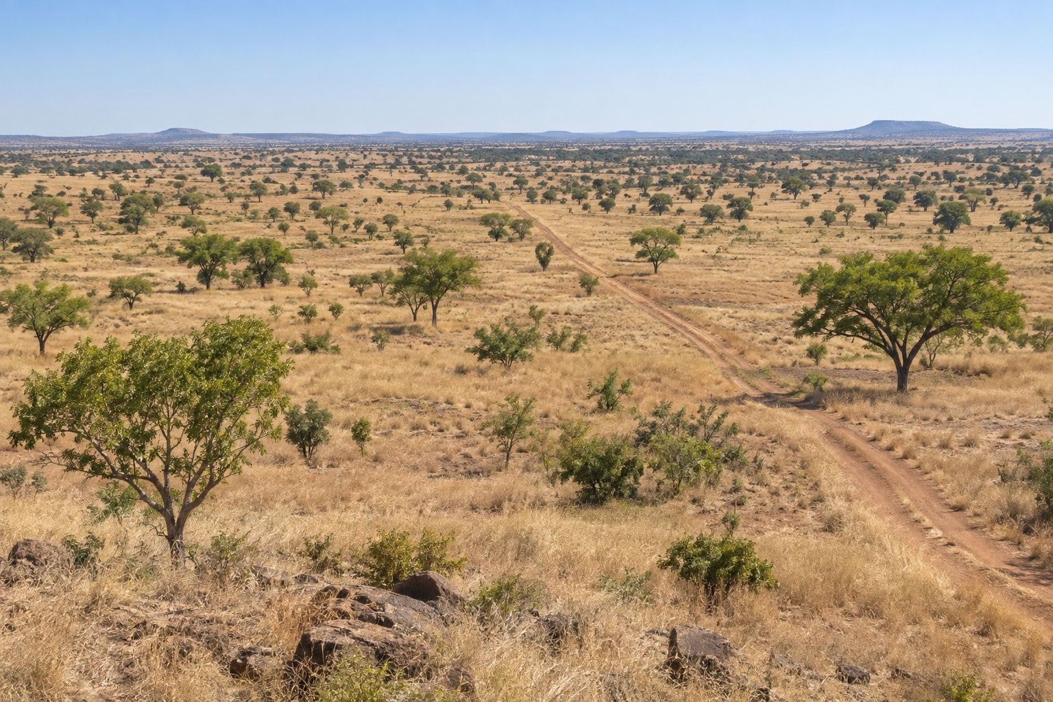 Illustration · Domaine de 500 hectares près d’Aribinda / 500-hectare landholding near Aribinda