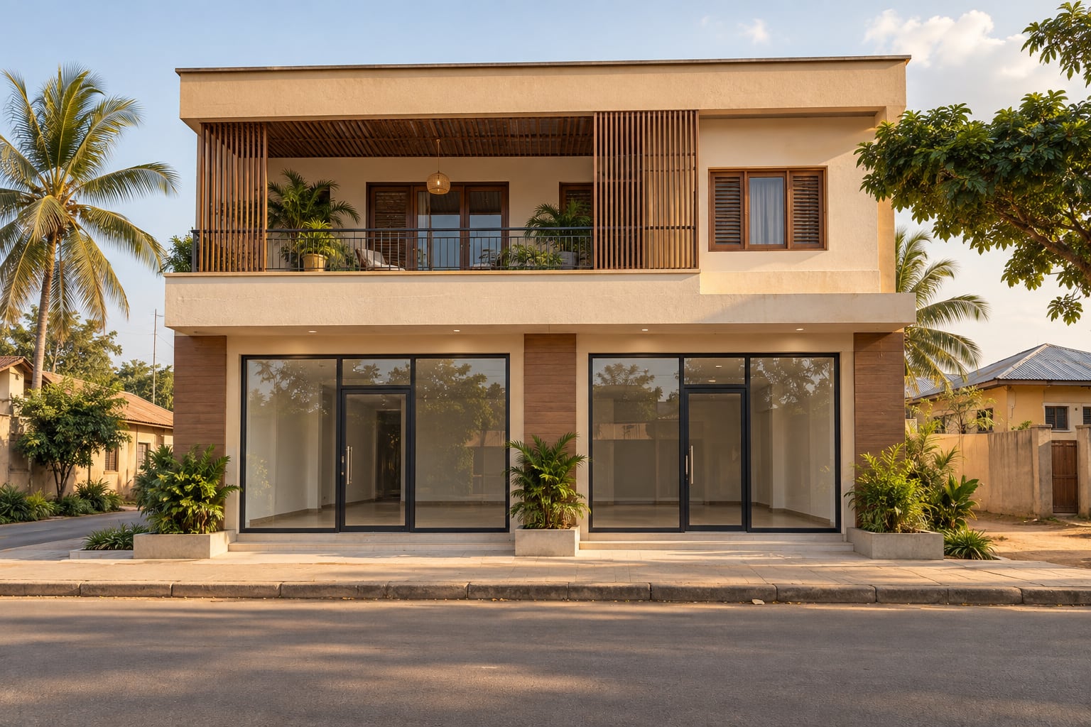 Immeuble mixte d'investissement à Athiémé